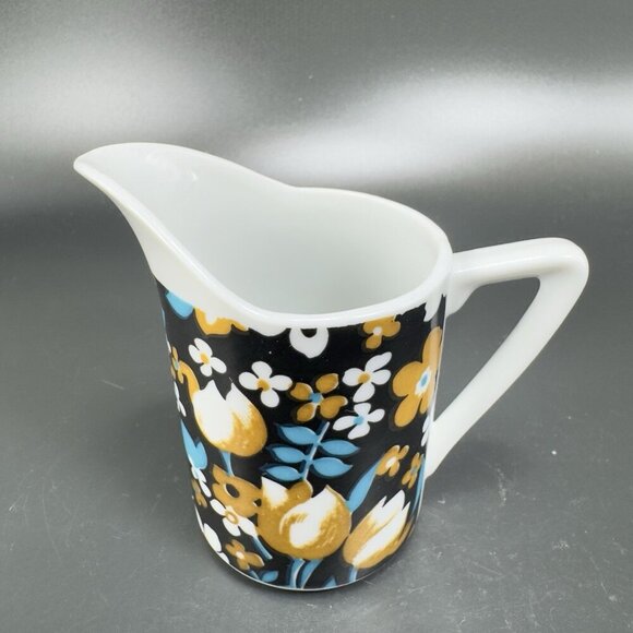 Vintage Royal Crown Mexican Fiesta By Kitty Small Porcelain Pitcher Creamer VTG - Picture 8 of 8